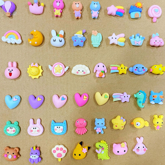 Cup Stickers Cute Cartoon Resin Patch Cream Glue