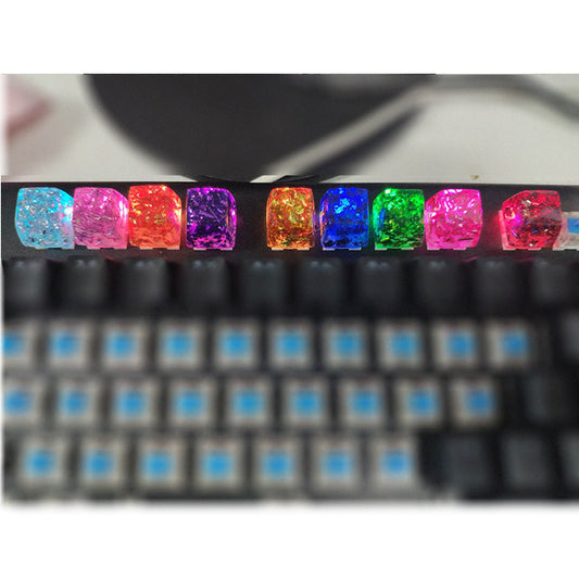 Sparkly Resin Keycap