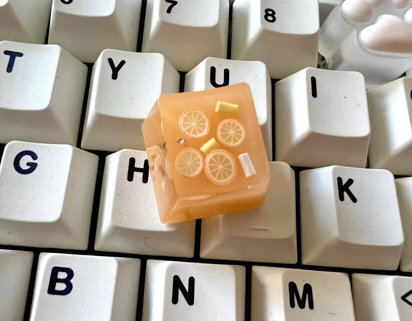 Cute Fun Fruity Keycap Resin