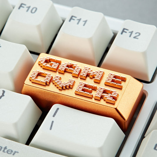 Game Over Metal Keycaps