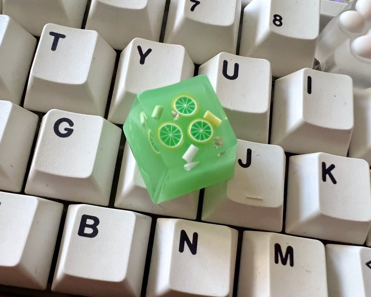 Cute Fun Fruity Keycap Resin